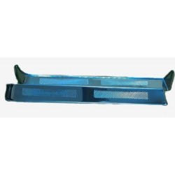 Calha Chuva Porta Fusca Inox Frisada Par Calha Chuva Porta Fusca Inox Frisada Par